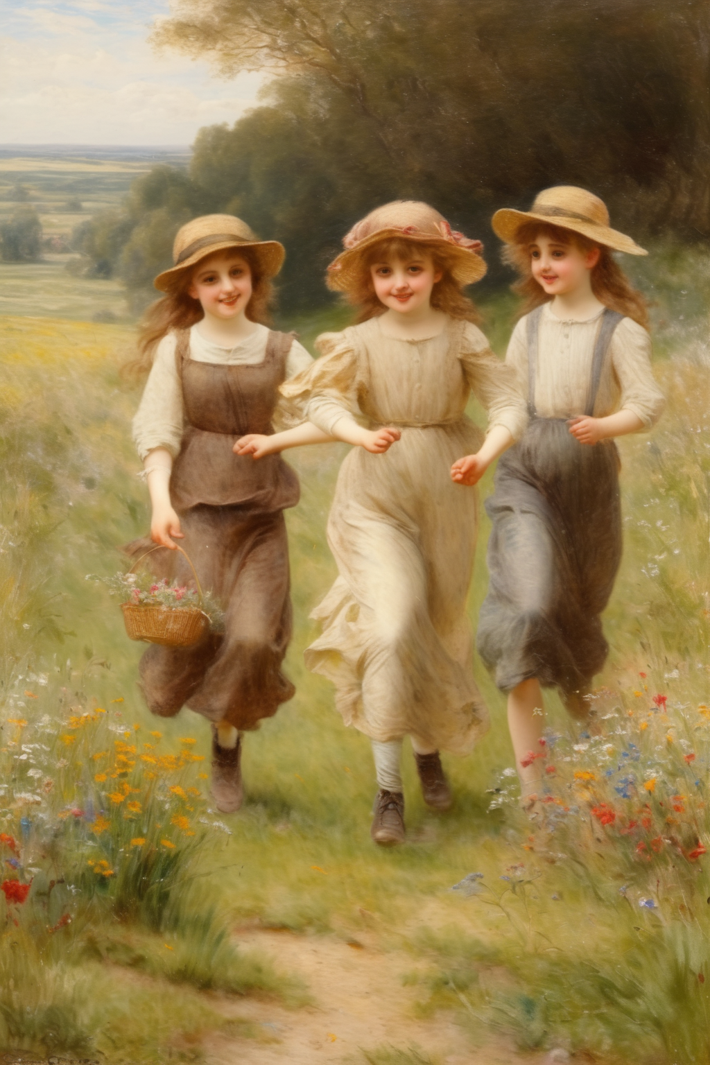 00317-2106908910-_lora_Alfred Augustus Glendening style_1_Alfred Augustus Glendening style - A group of children frolicking in a sunlit meadow fi.png